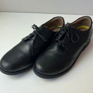 Classic Black Boys Dress Shoes
